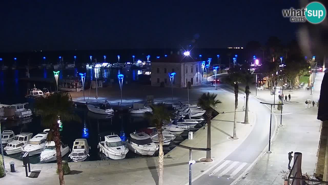 Il porto di Koper – Capodistria live webcam – porto crociere e mercantile – Slovenia