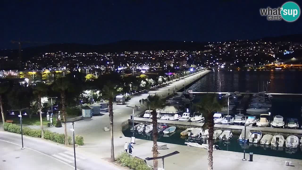 Web kamera Koper – marina i promenada – hotel Grand Koper