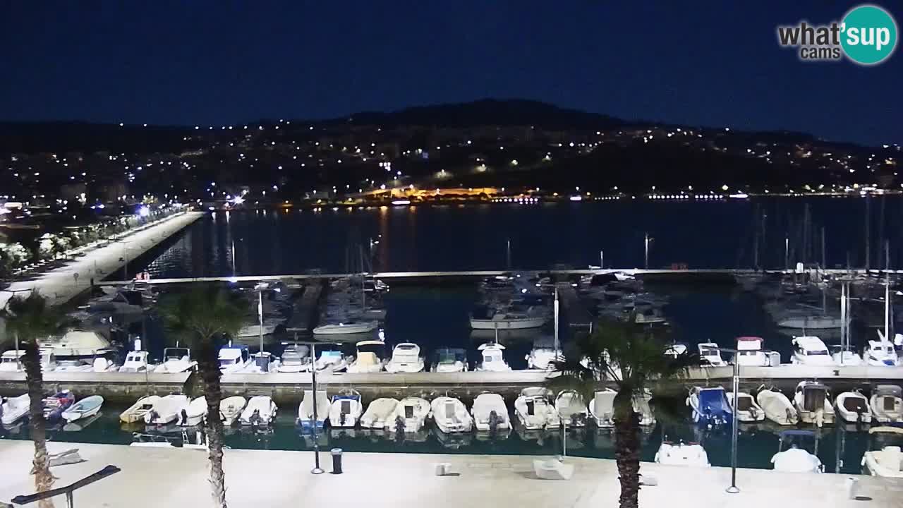 Web kamera Koper – marina i promenada – hotel Grand Koper