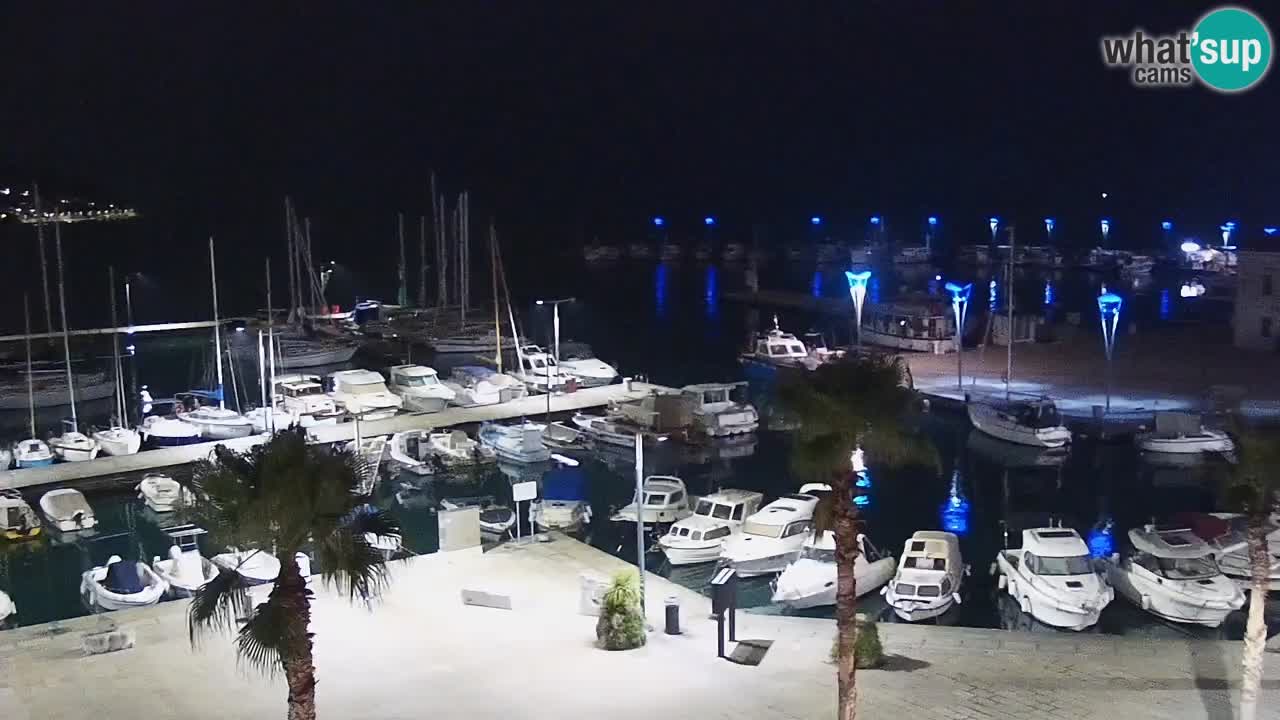 Webcam Capodistria – marina e lungo mare dall’Hotel Grand Koper