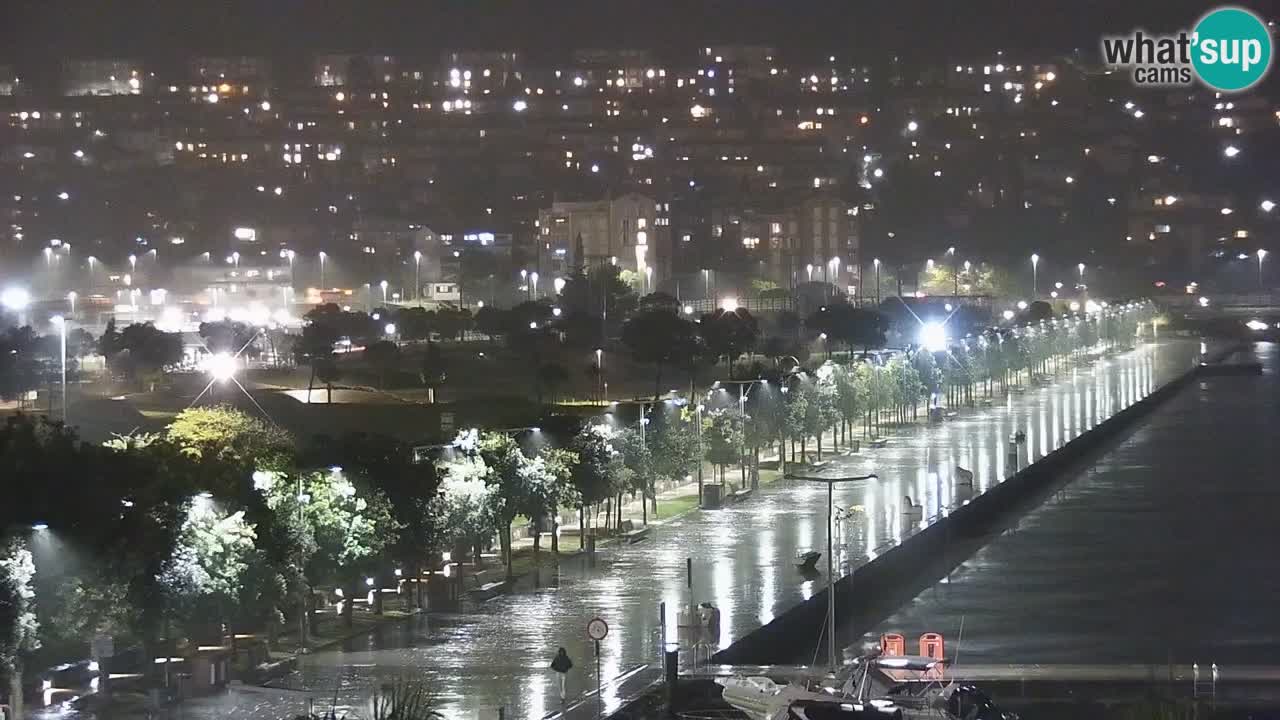 Webcam en vivo del Puerto de Koper – puerto de carga y cruceros – Eslovenia