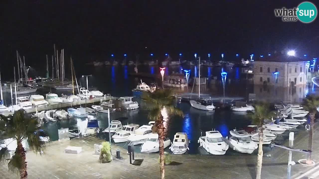 Webcam en vivo del Puerto de Koper – puerto de carga y cruceros – Eslovenia