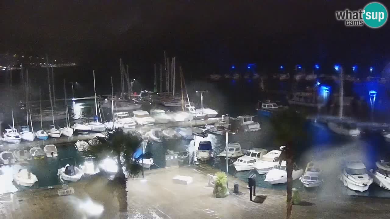 Webcam Capodistria – marina e lungo mare dall’Hotel Grand Koper