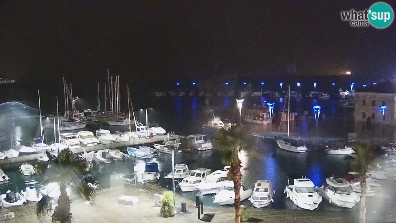 Webcam Capodistria – marina e lungo mare dall’Hotel Grand Koper