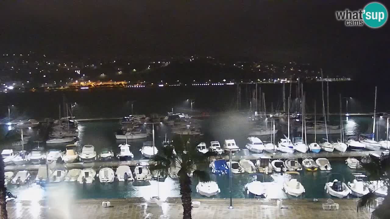 Il porto di Koper – Capodistria live webcam – porto crociere e mercantile – Slovenia