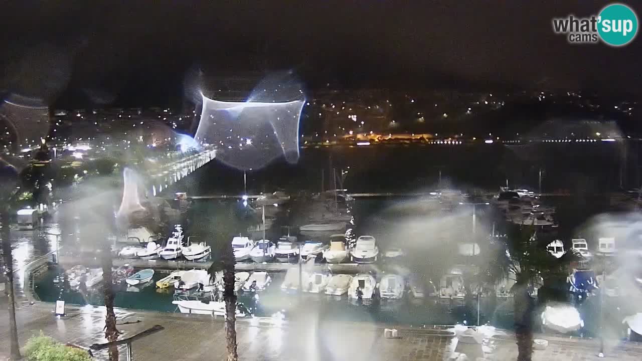 Il porto di Koper – Capodistria live webcam – porto crociere e mercantile – Slovenia