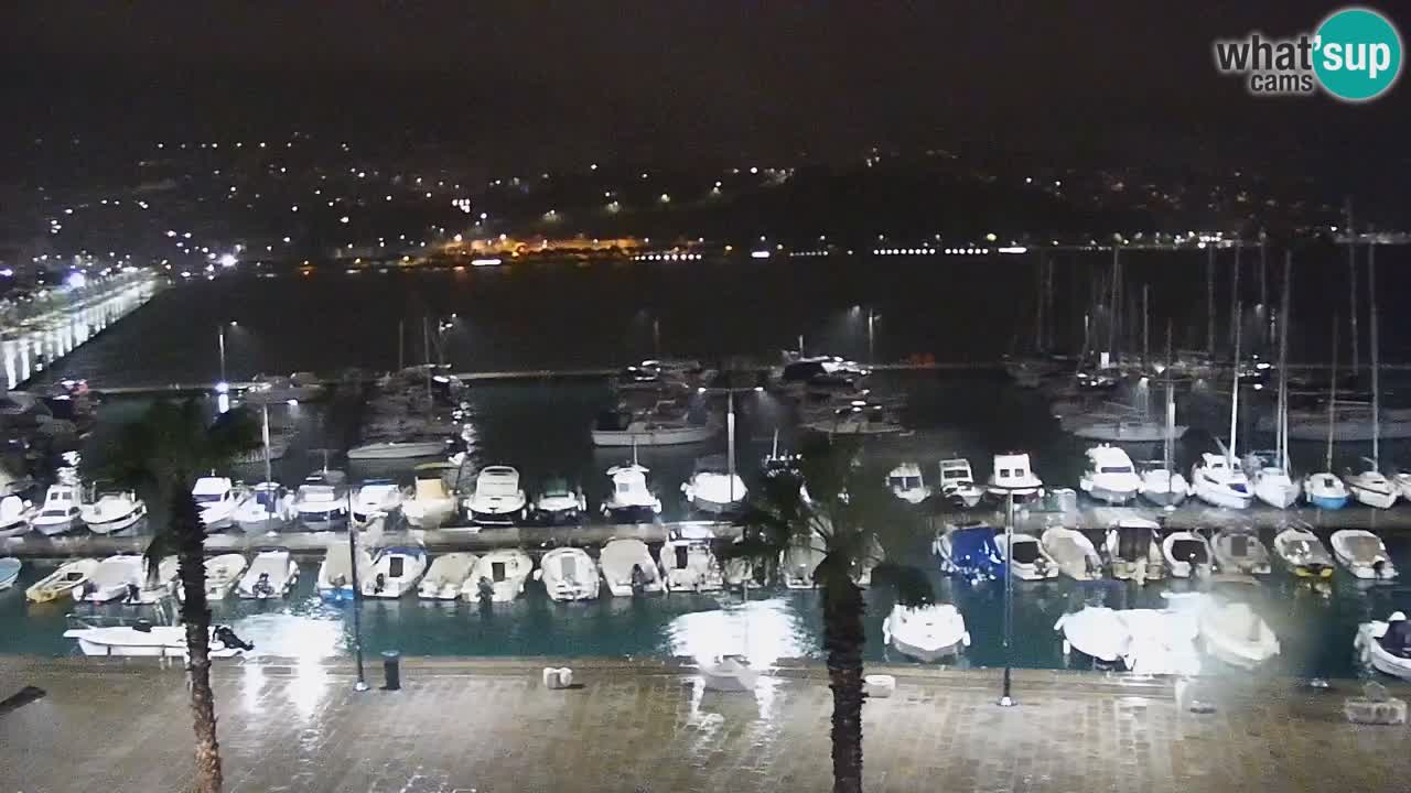 Webcam en vivo del Puerto de Koper – puerto de carga y cruceros – Eslovenia