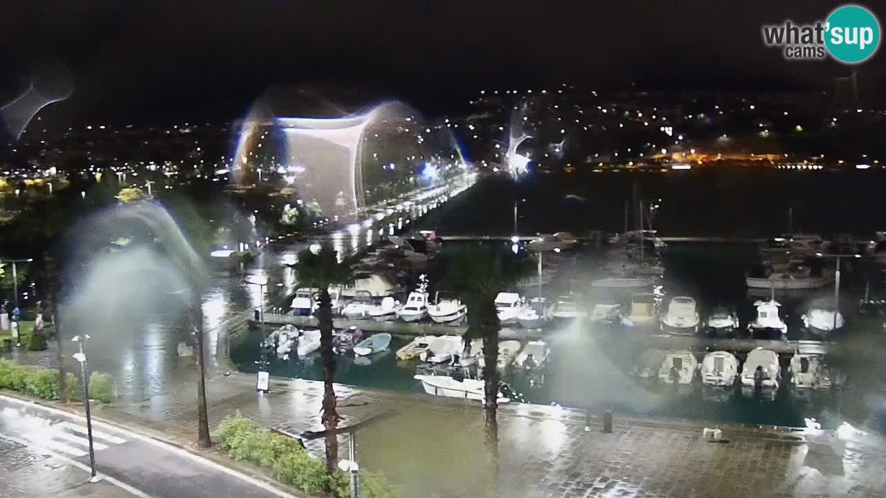 Webcam en vivo del Puerto de Koper – puerto de carga y cruceros – Eslovenia