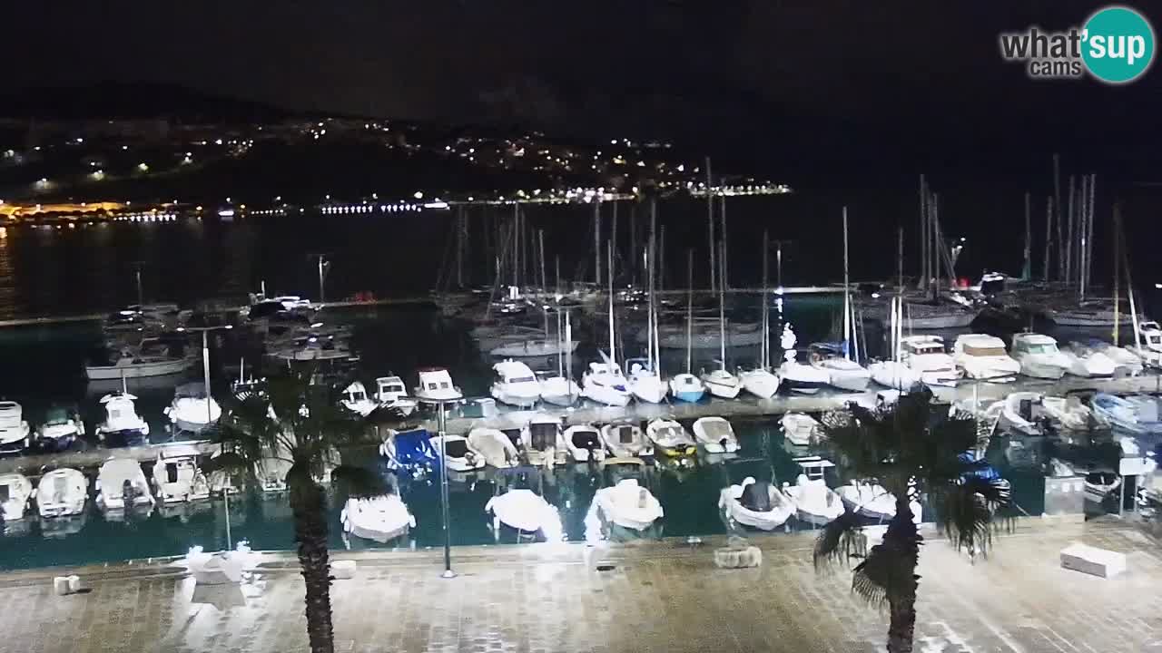 Il porto di Koper – Capodistria live webcam – porto crociere e mercantile – Slovenia