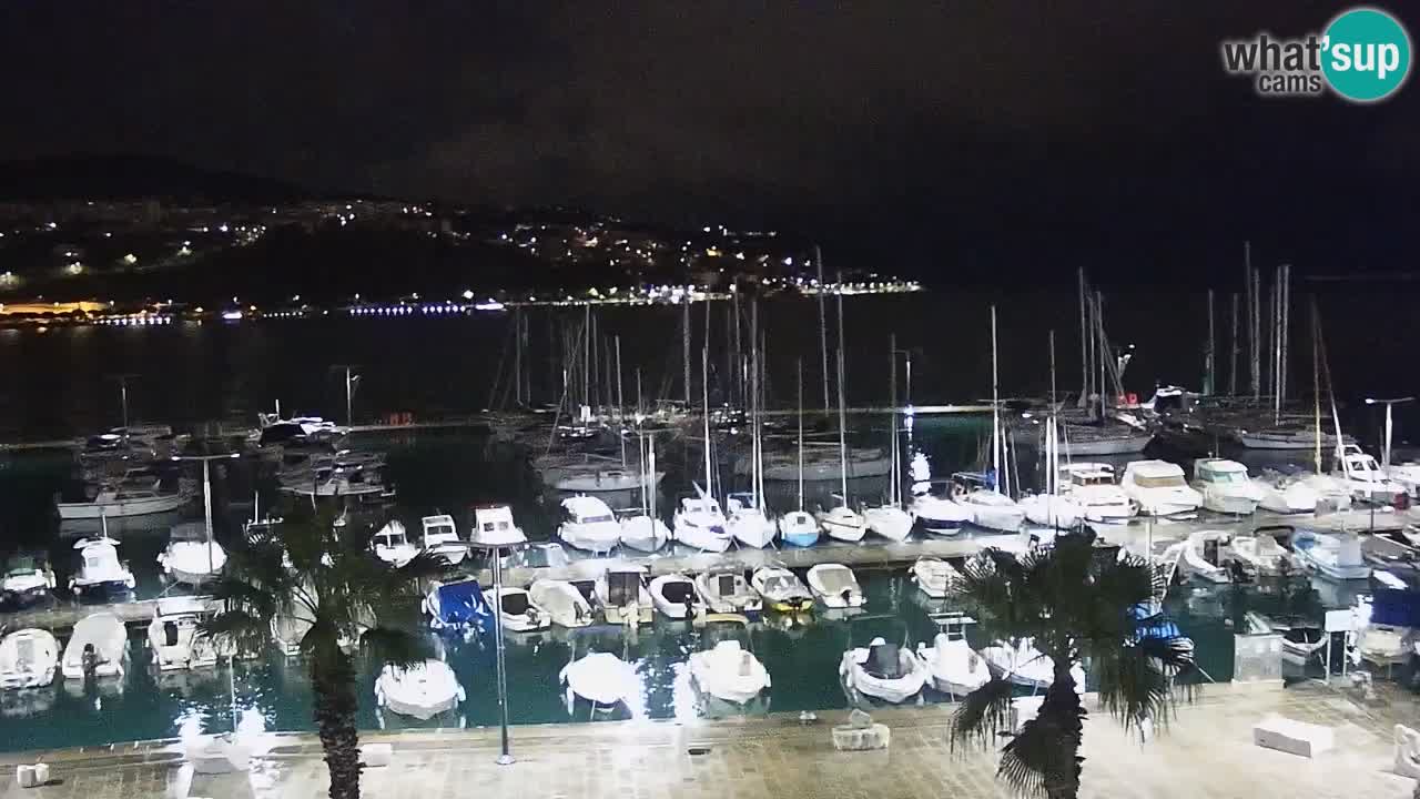 Webcam Capodistria – marina e lungo mare dall’Hotel Grand Koper