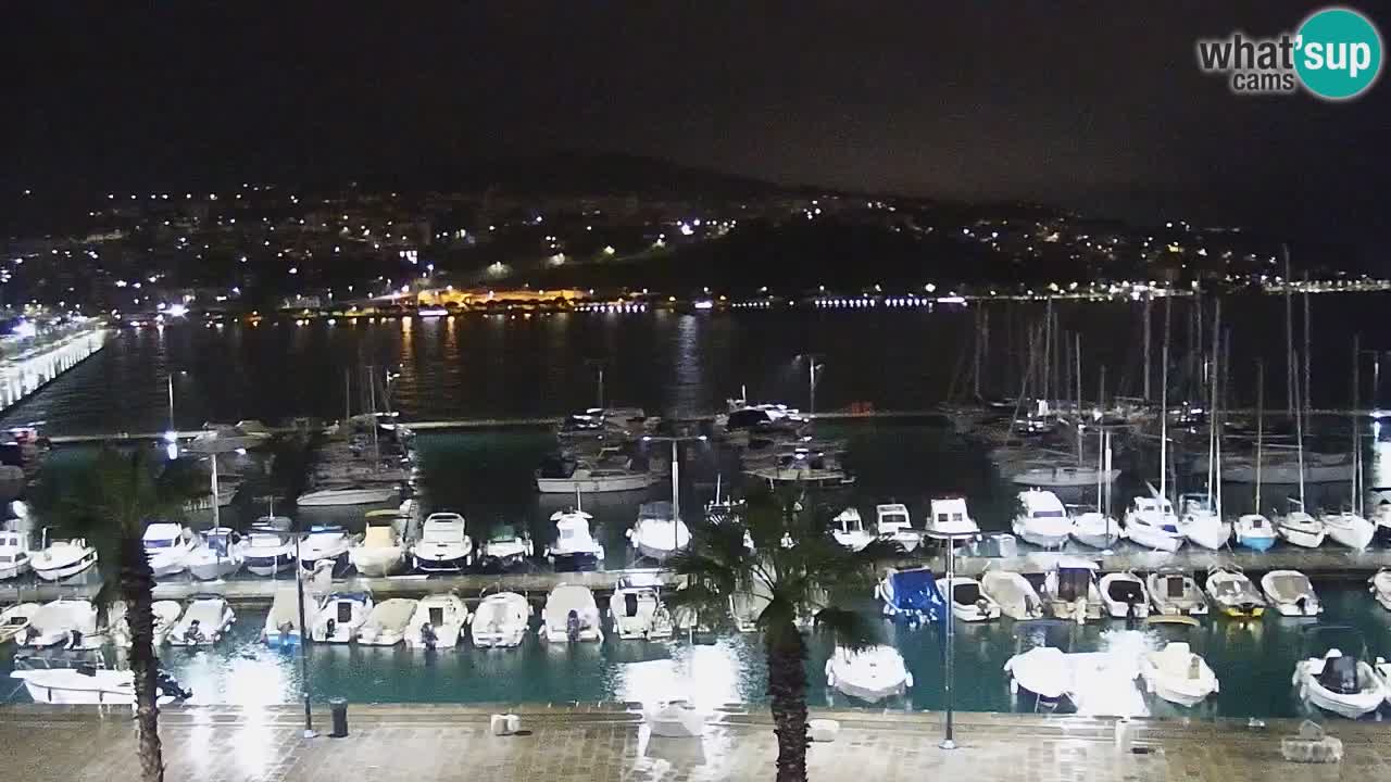 Webcam en vivo del Puerto de Koper – puerto de carga y cruceros – Eslovenia