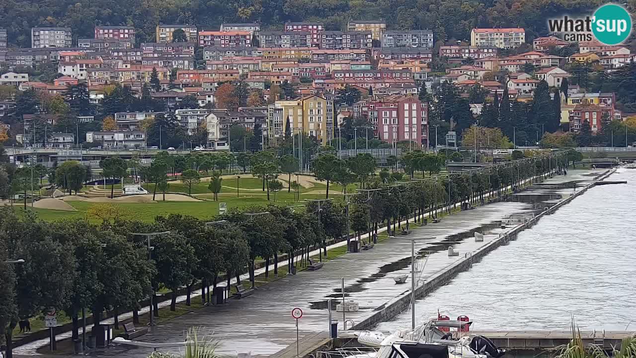 Spletna kamera Luka Koper v živo – Potniški terminal in tovorno pristanišče – Slovenija