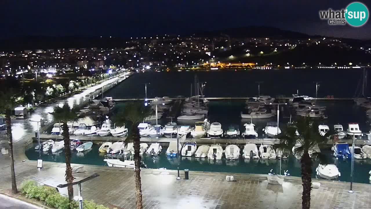 Il porto di Koper – Capodistria live webcam – porto crociere e mercantile – Slovenia