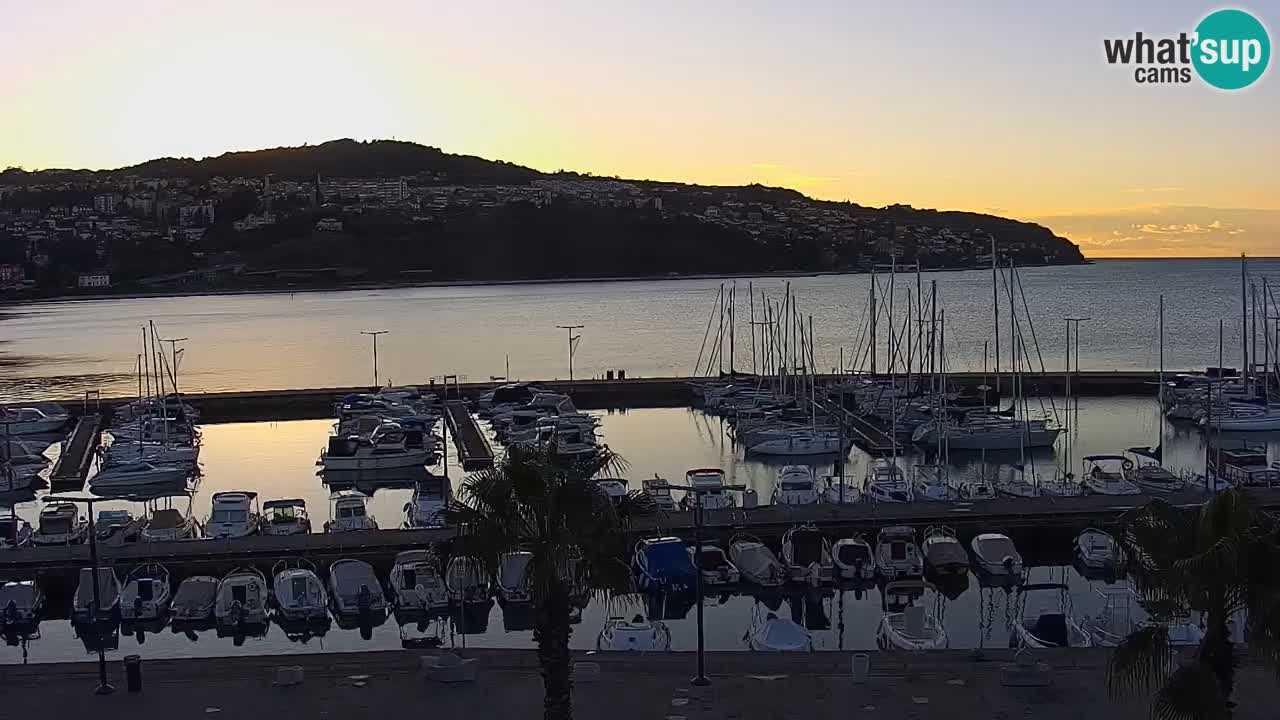 Webcam en vivo del Puerto de Koper – puerto de carga y cruceros – Eslovenia