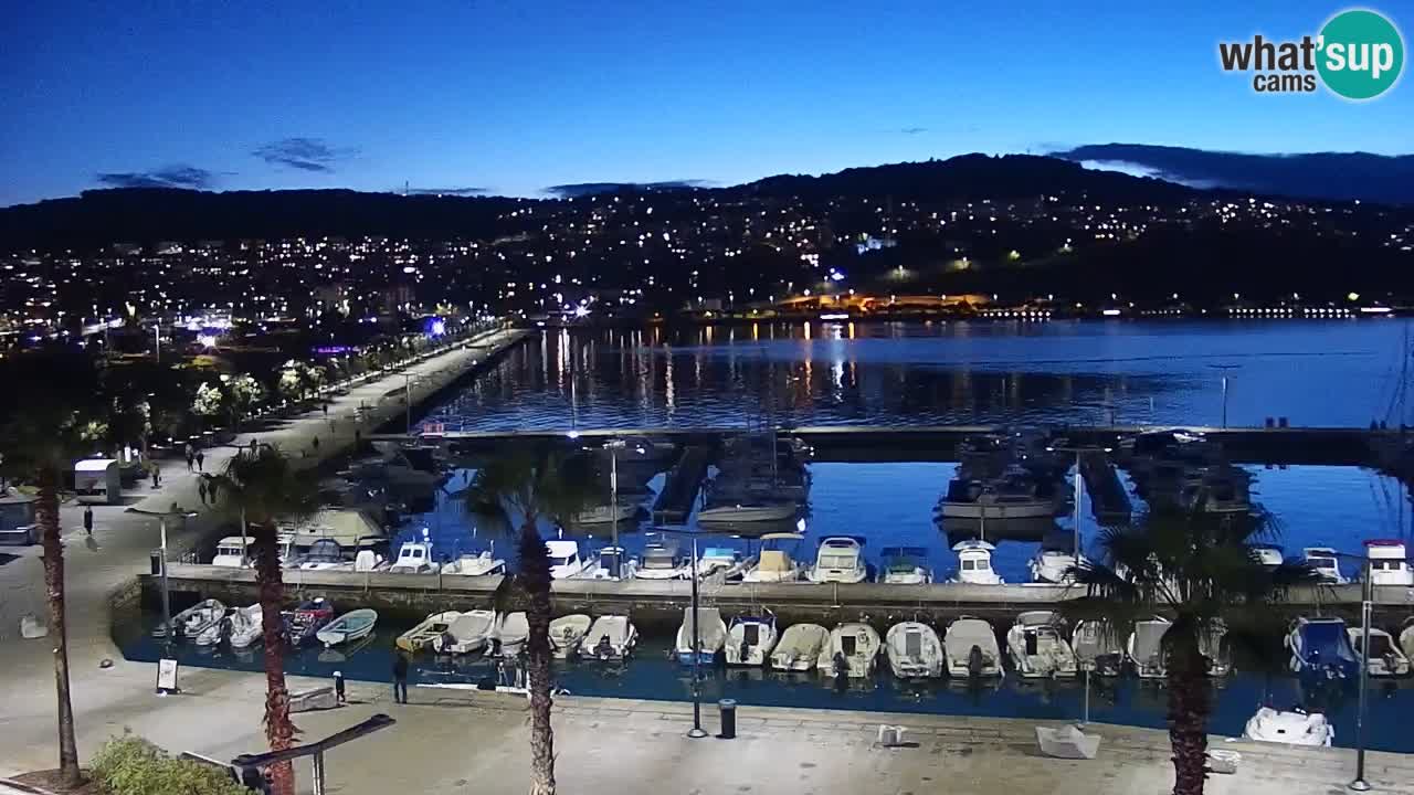 Webcam Capodistria – marina e lungo mare dall’Hotel Grand Koper