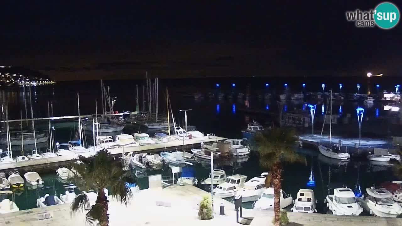 Camera en vivo Koper – puerto deportivo y paseo marítimo desde el Hotel Grand Koper