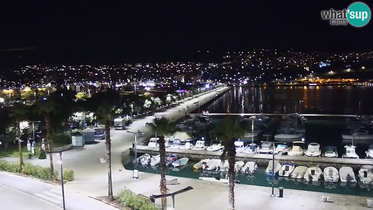 Webcam Capodistria – marina e lungo mare dall’Hotel Grand Koper