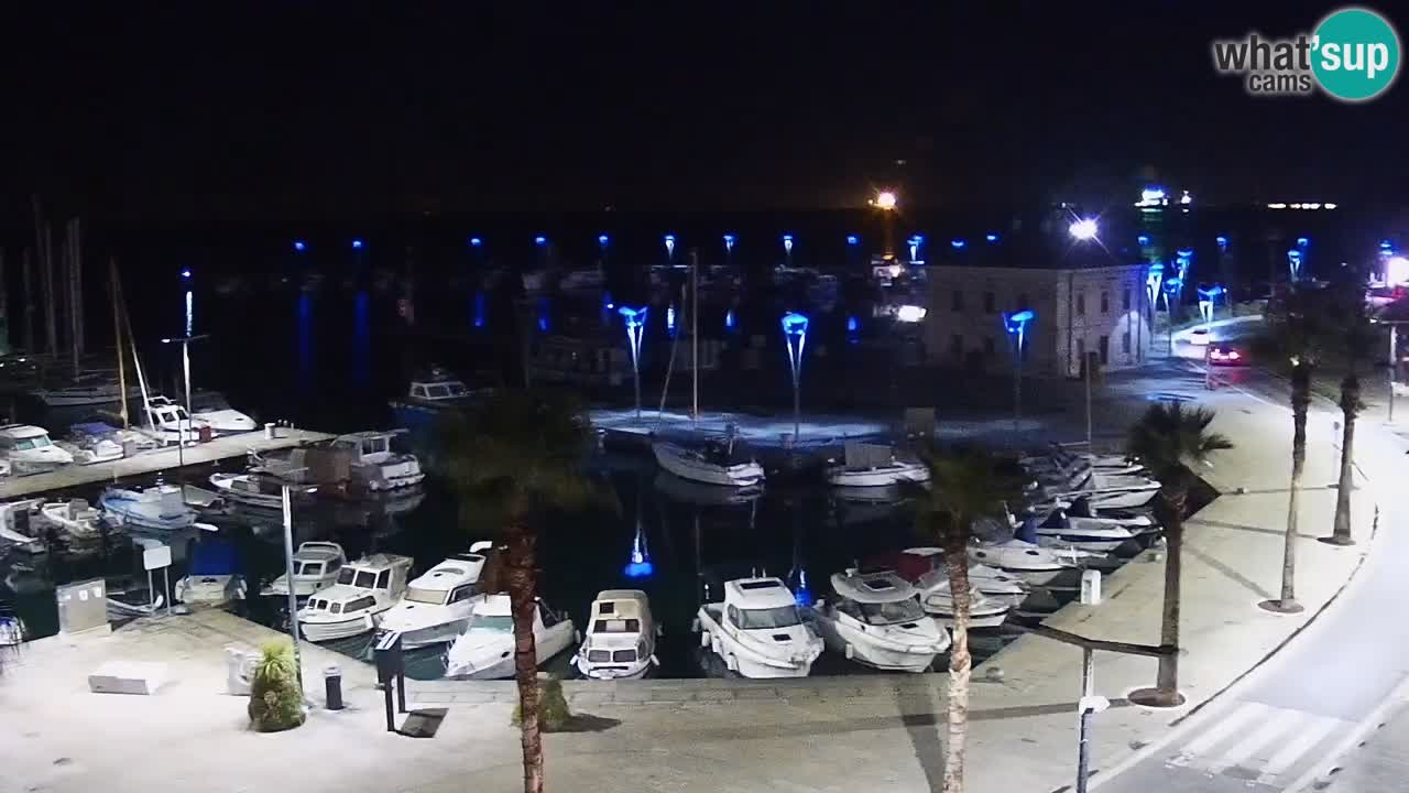 Webcam en vivo del Puerto de Koper – puerto de carga y cruceros – Eslovenia