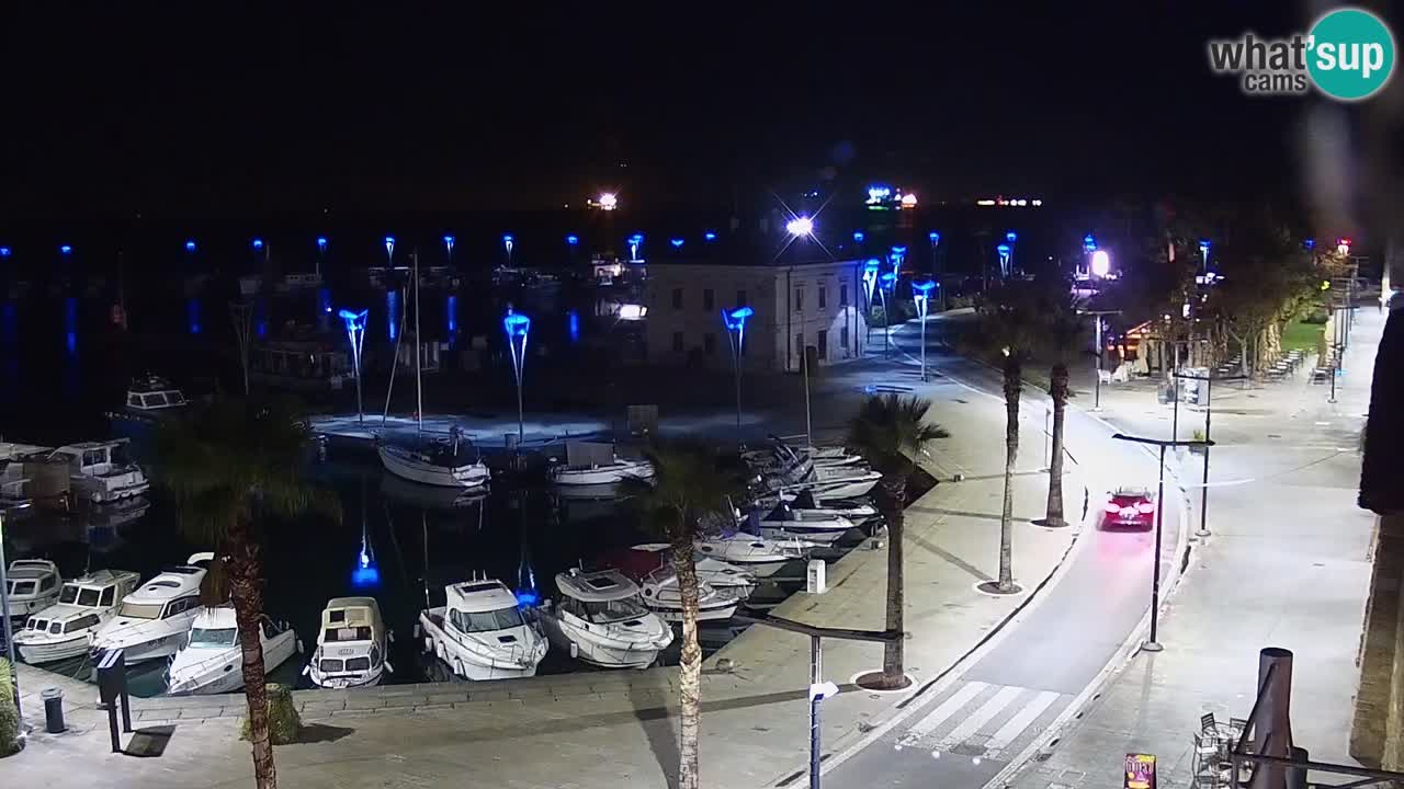 Il porto di Koper – Capodistria live webcam – porto crociere e mercantile – Slovenia