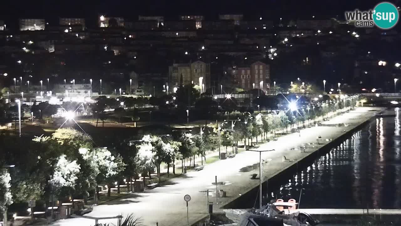 Webcam Capodistria – marina e lungo mare dall’Hotel Grand Koper