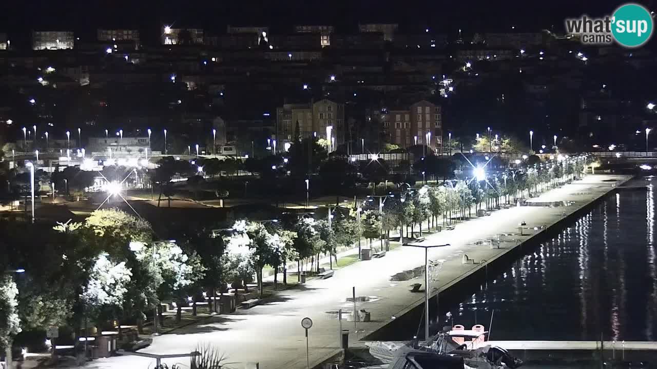 Camera en vivo Koper – puerto deportivo y paseo marítimo desde el Hotel Grand Koper