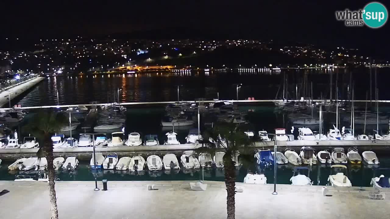 Web kamera Koper – marina i promenada – hotel Grand Koper