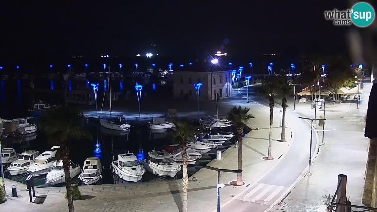 Il porto di Koper – Capodistria live webcam – porto crociere e mercantile – Slovenia