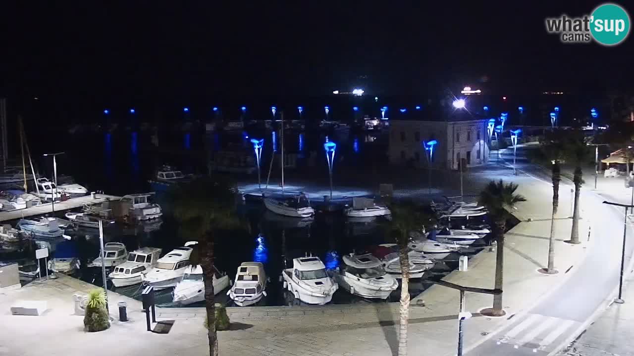 Webcam Capodistria – marina e lungo mare dall’Hotel Grand Koper