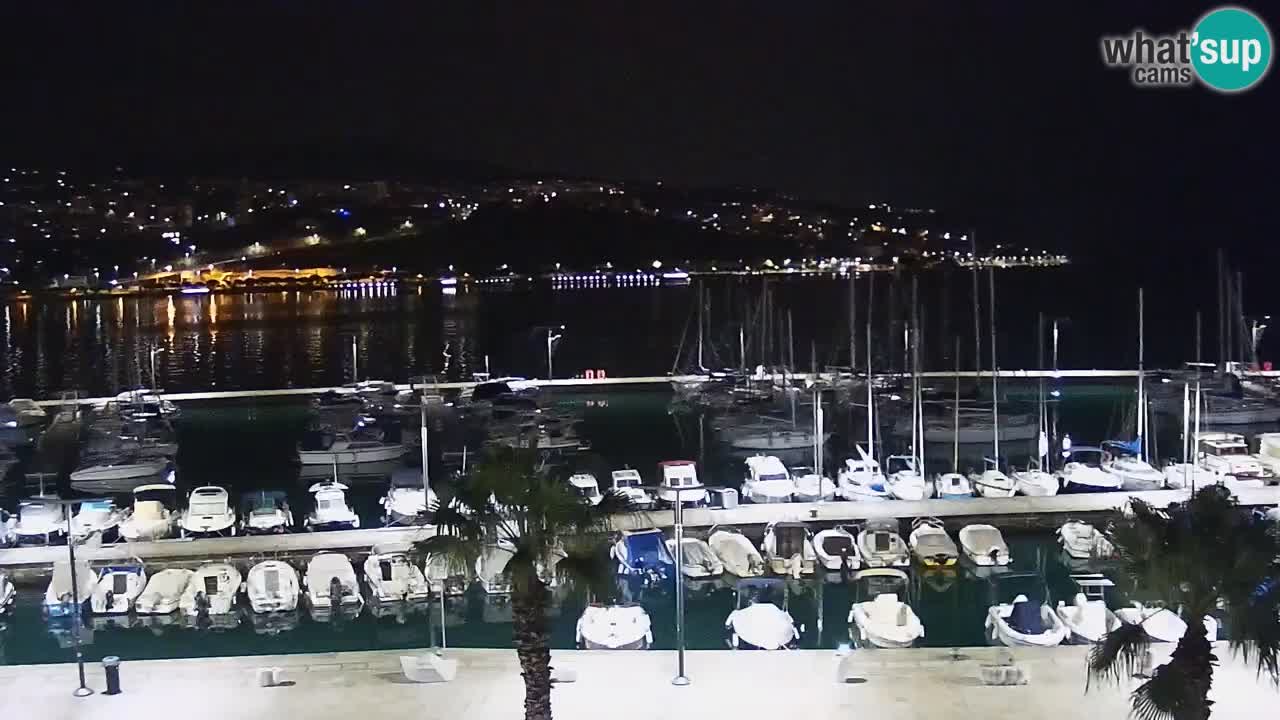 Webcam Capodistria – marina e lungo mare dall’Hotel Grand Koper