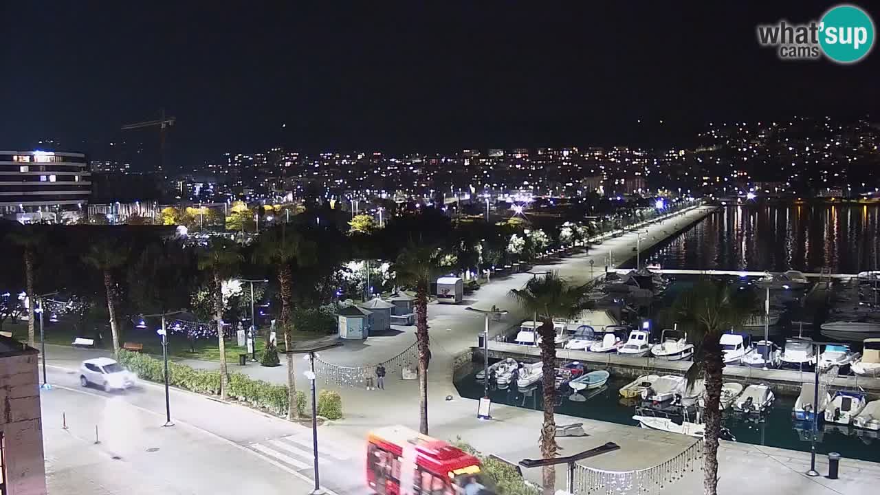 Webcam Capodistria – marina e lungo mare dall’Hotel Grand Koper