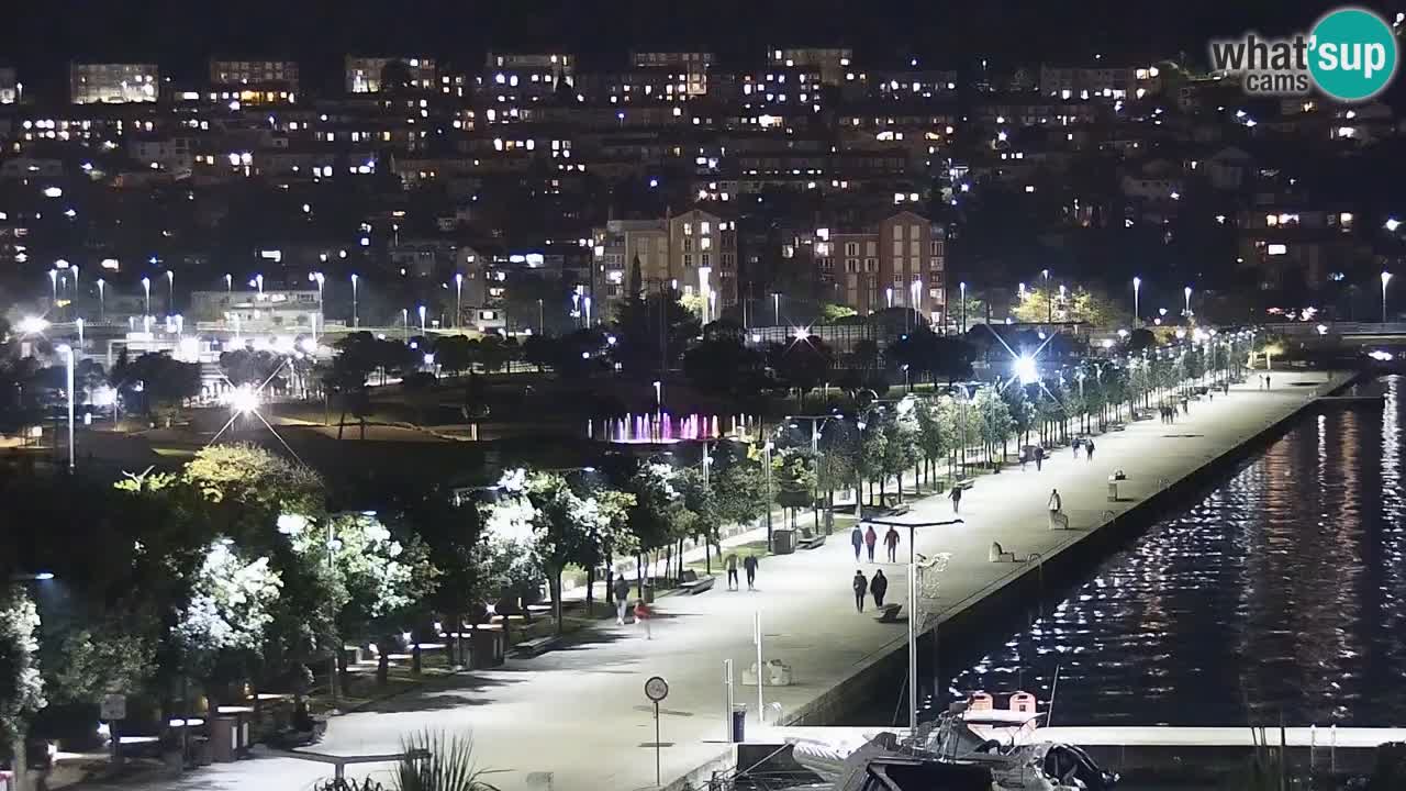 Spletna kamera Koper – Panorama na marino in promenado s Hotela Grand Koper