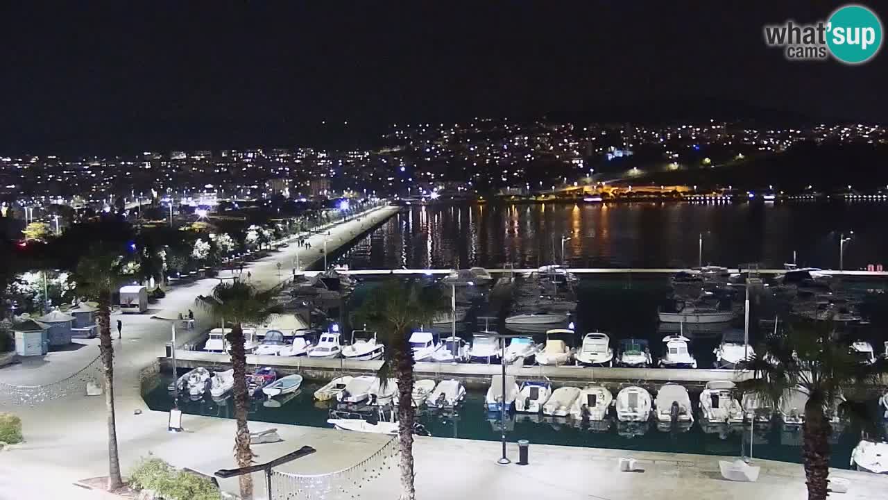 Webcam Capodistria – marina e lungo mare dall’Hotel Grand Koper