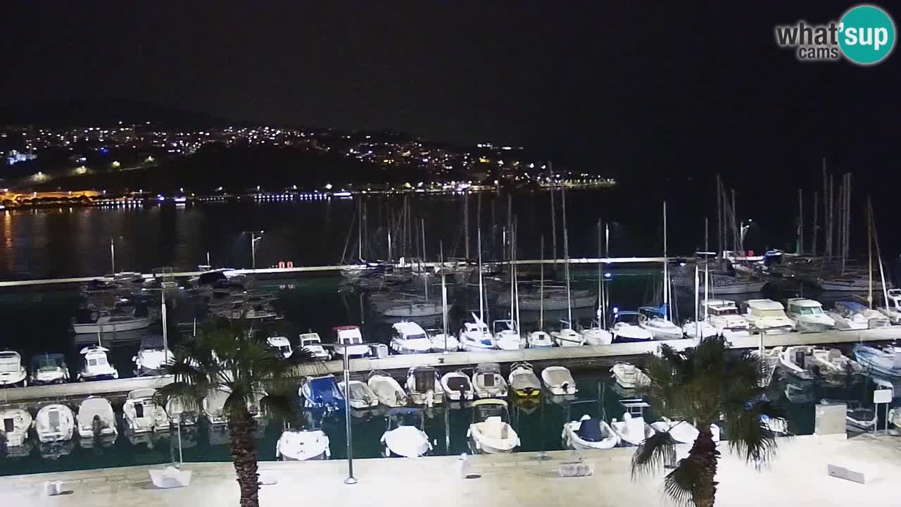 Webcam Capodistria – marina e lungo mare dall’Hotel Grand Koper