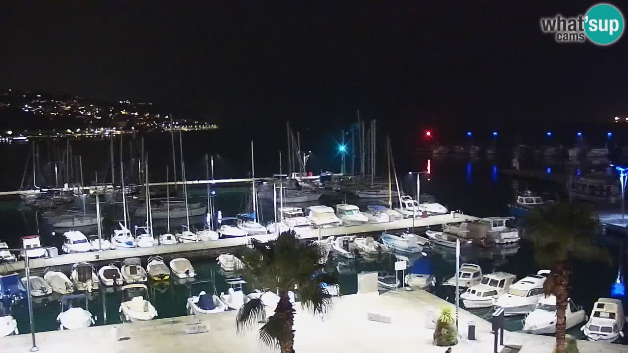 Il porto di Koper – Capodistria live webcam – porto crociere e mercantile – Slovenia