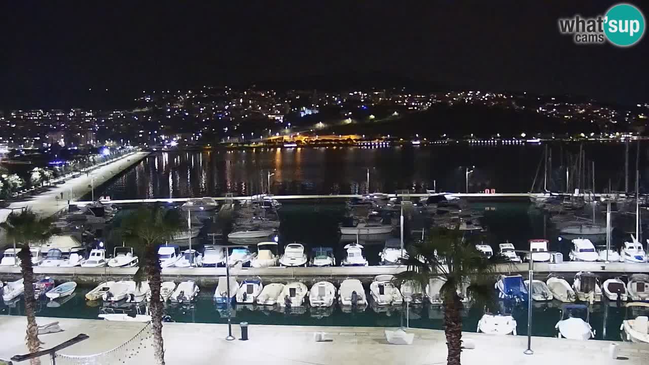 Il porto di Koper – Capodistria live webcam – porto crociere e mercantile – Slovenia