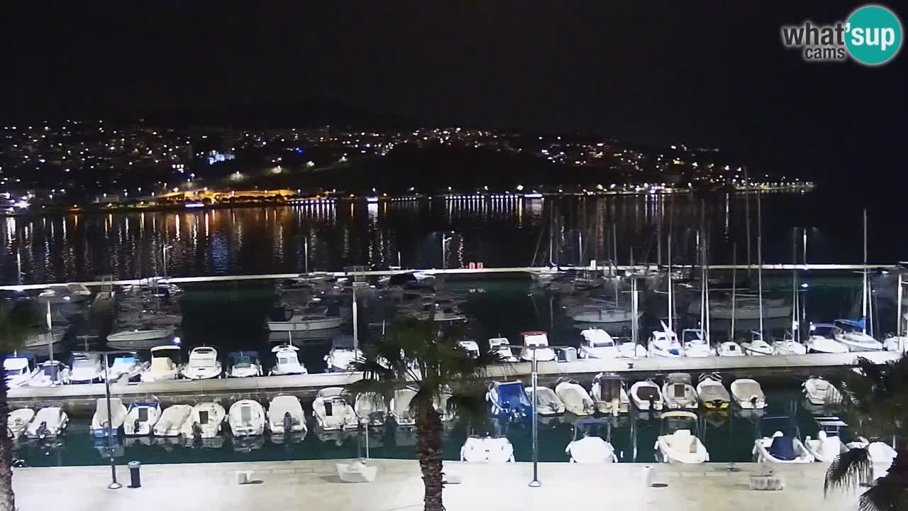 Webcam Capodistria – marina e lungo mare dall’Hotel Grand Koper