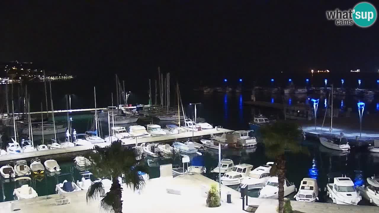 Il porto di Koper – Capodistria live webcam – porto crociere e mercantile – Slovenia