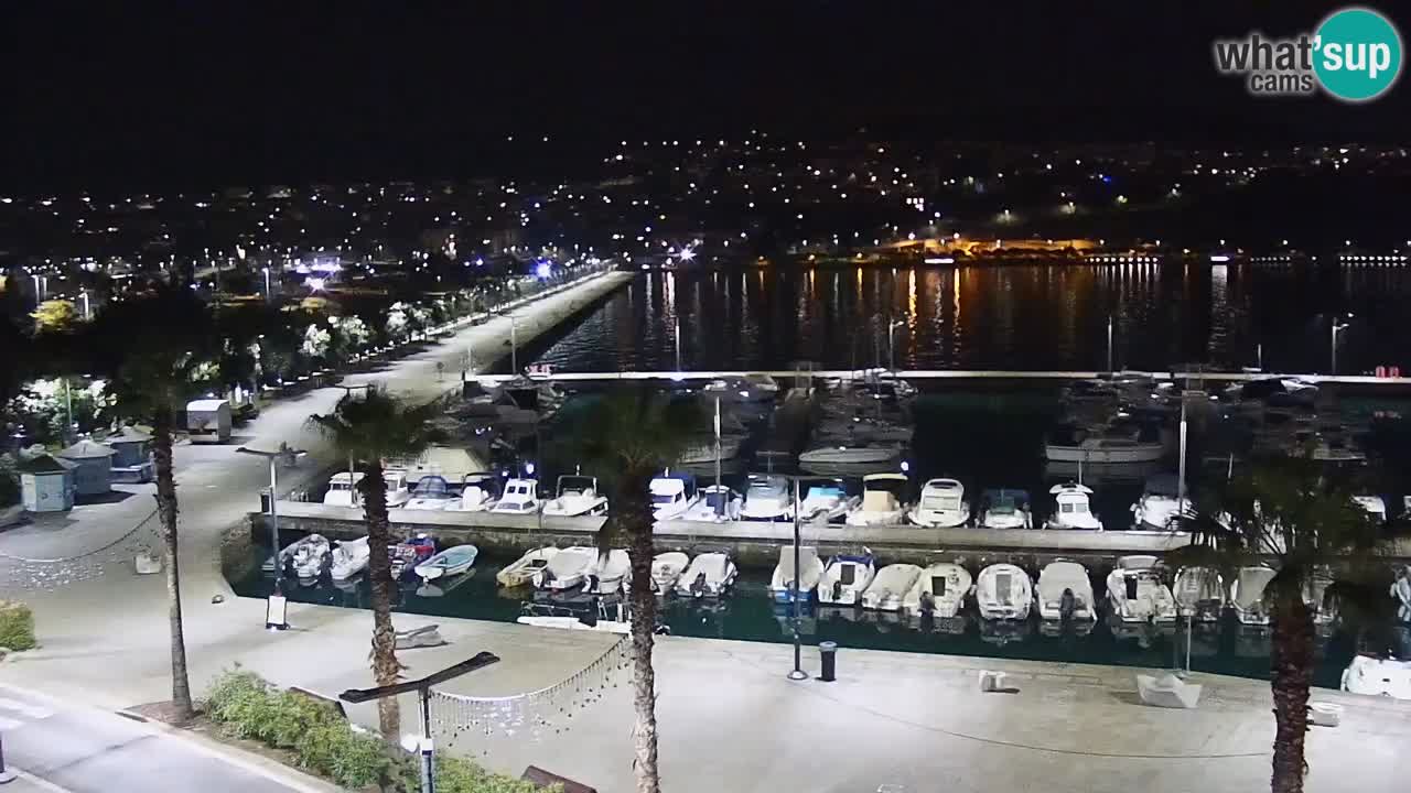 Web kamera Koper – marina i promenada – hotel Grand Koper