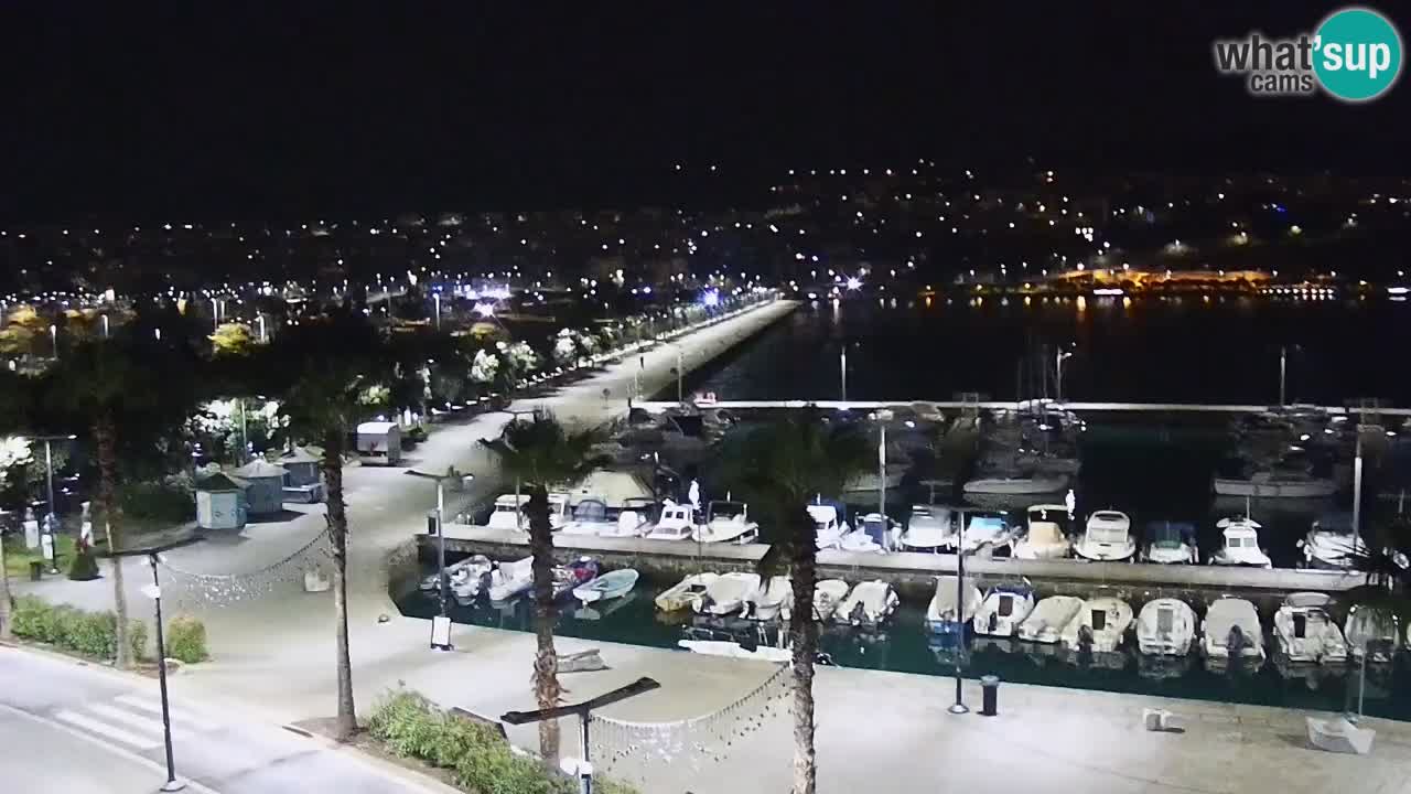 Il porto di Koper – Capodistria live webcam – porto crociere e mercantile – Slovenia