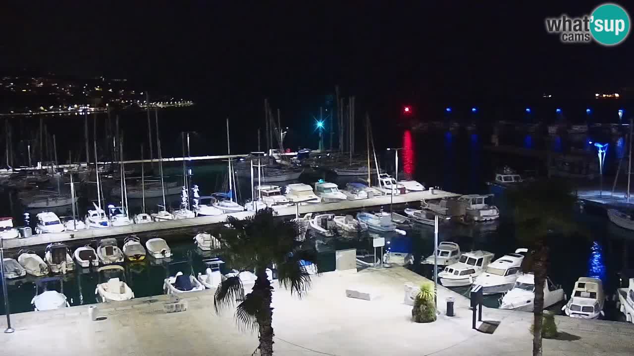 Webcam en vivo del Puerto de Koper – puerto de carga y cruceros – Eslovenia