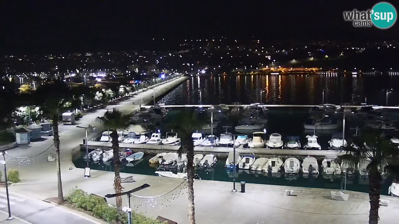 Il porto di Koper – Capodistria live webcam – porto crociere e mercantile – Slovenia