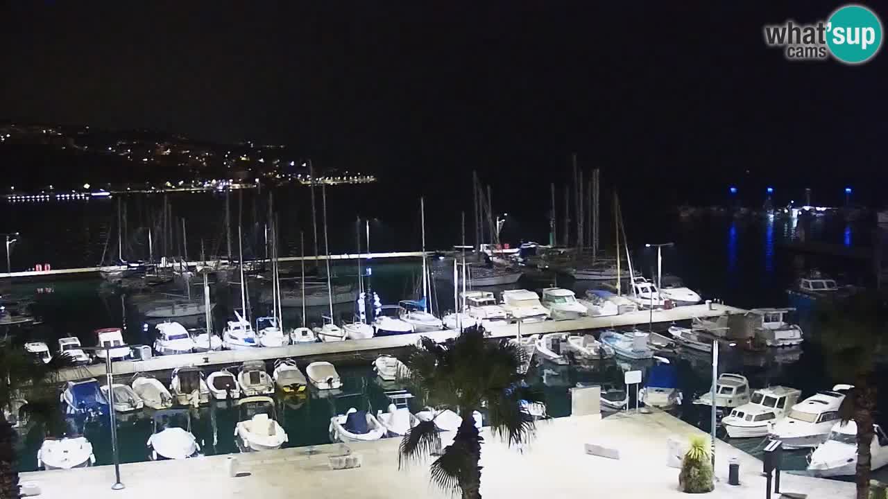 Webcam en vivo del Puerto de Koper – puerto de carga y cruceros – Eslovenia