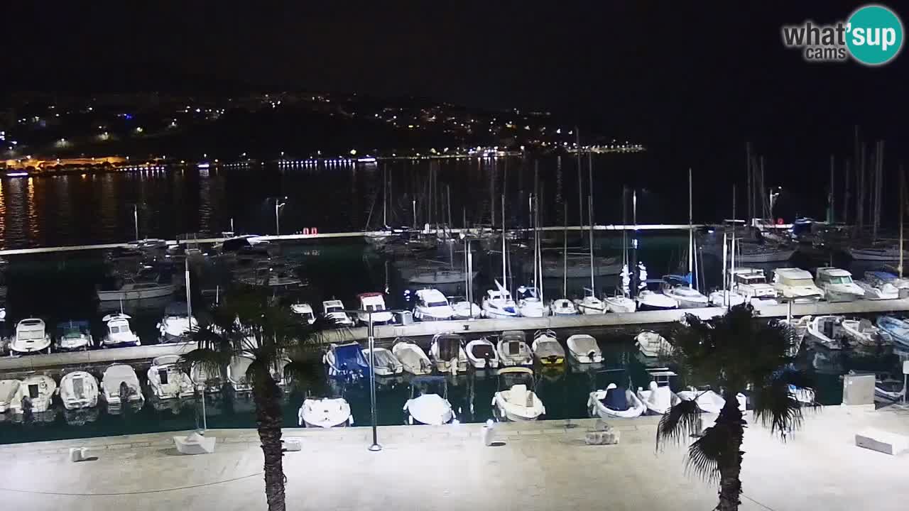 Web kamera Koper – marina i promenada – hotel Grand Koper