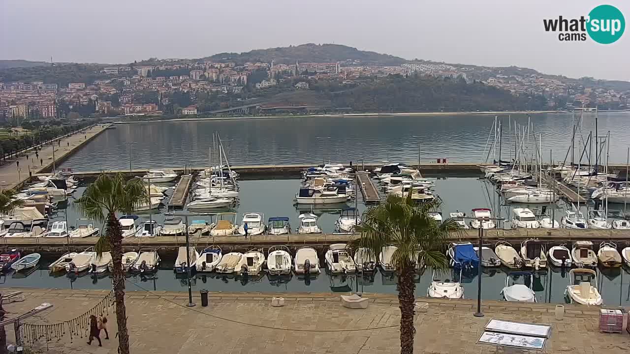 Webcam en vivo del Puerto de Koper – puerto de carga y cruceros – Eslovenia