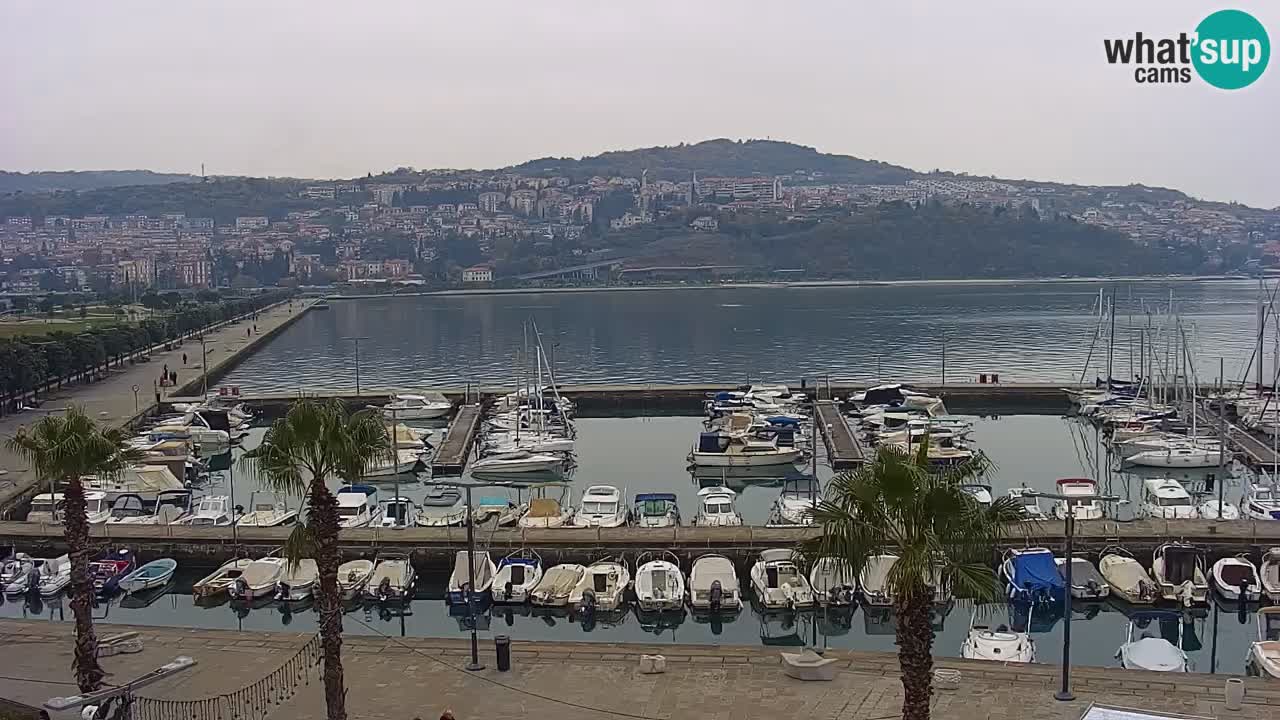 Webcam en vivo del Puerto de Koper – puerto de carga y cruceros – Eslovenia