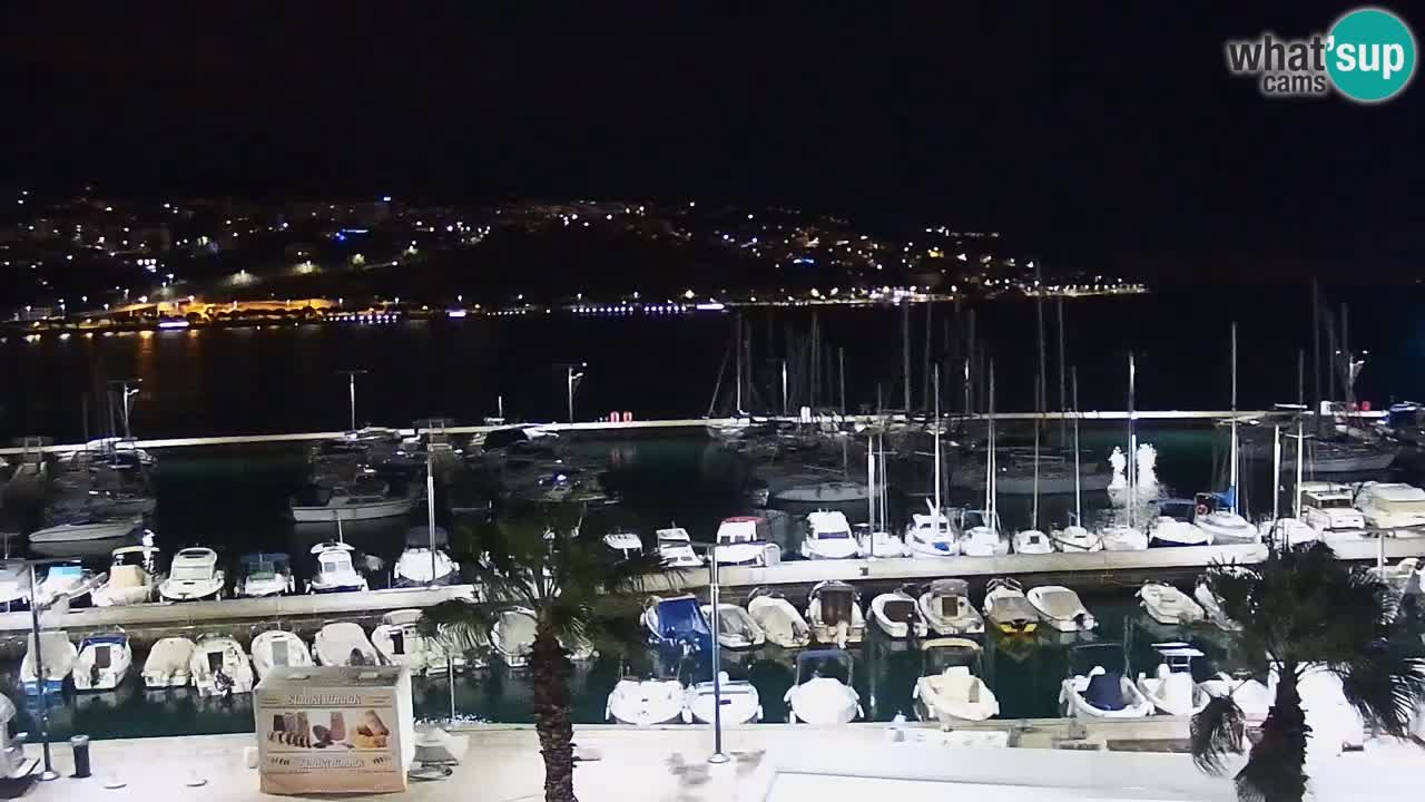 Web kamera Koper – marina i promenada – hotel Grand Koper