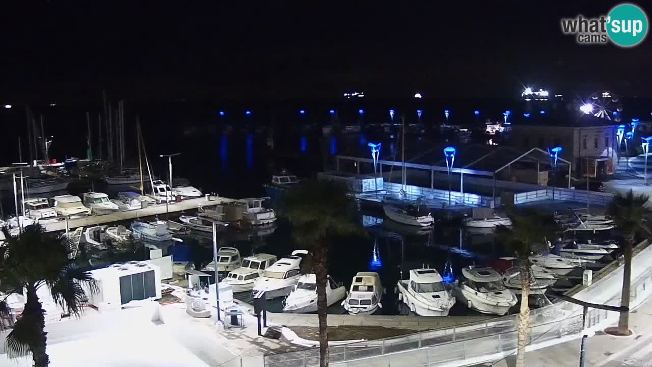 Il porto di Koper – Capodistria live webcam – porto crociere e mercantile – Slovenia