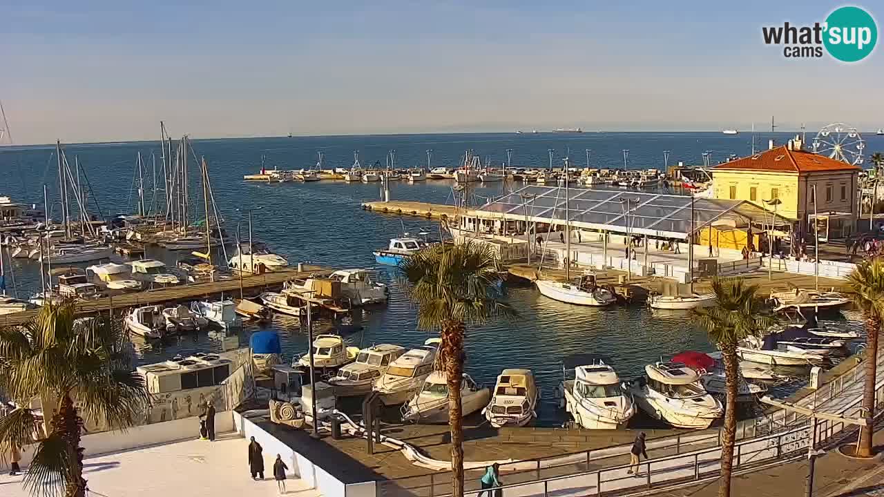 The Port of Koper live webcam – cruise and cargo port – Slovenia