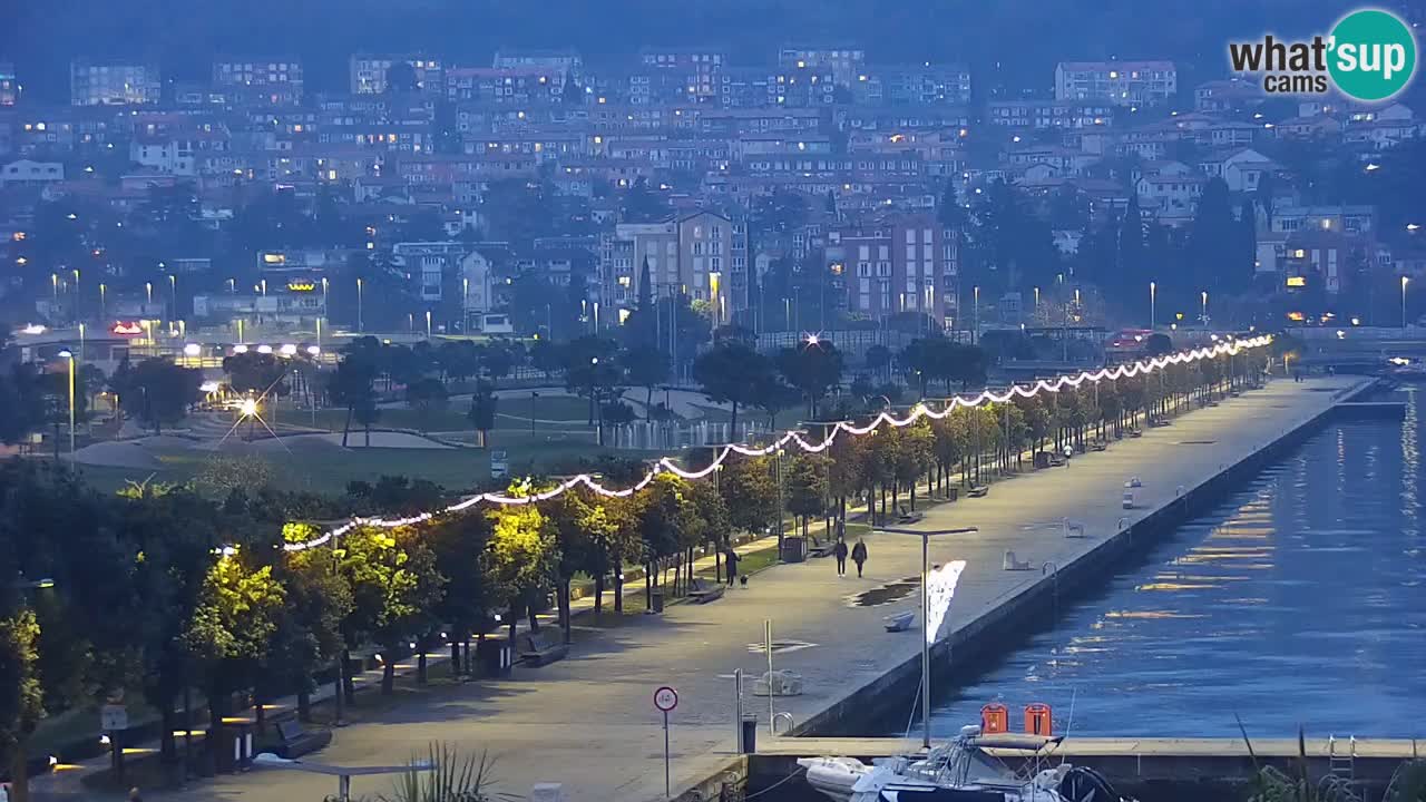 Webcam Capodistria – marina e lungo mare dall’Hotel Grand Koper