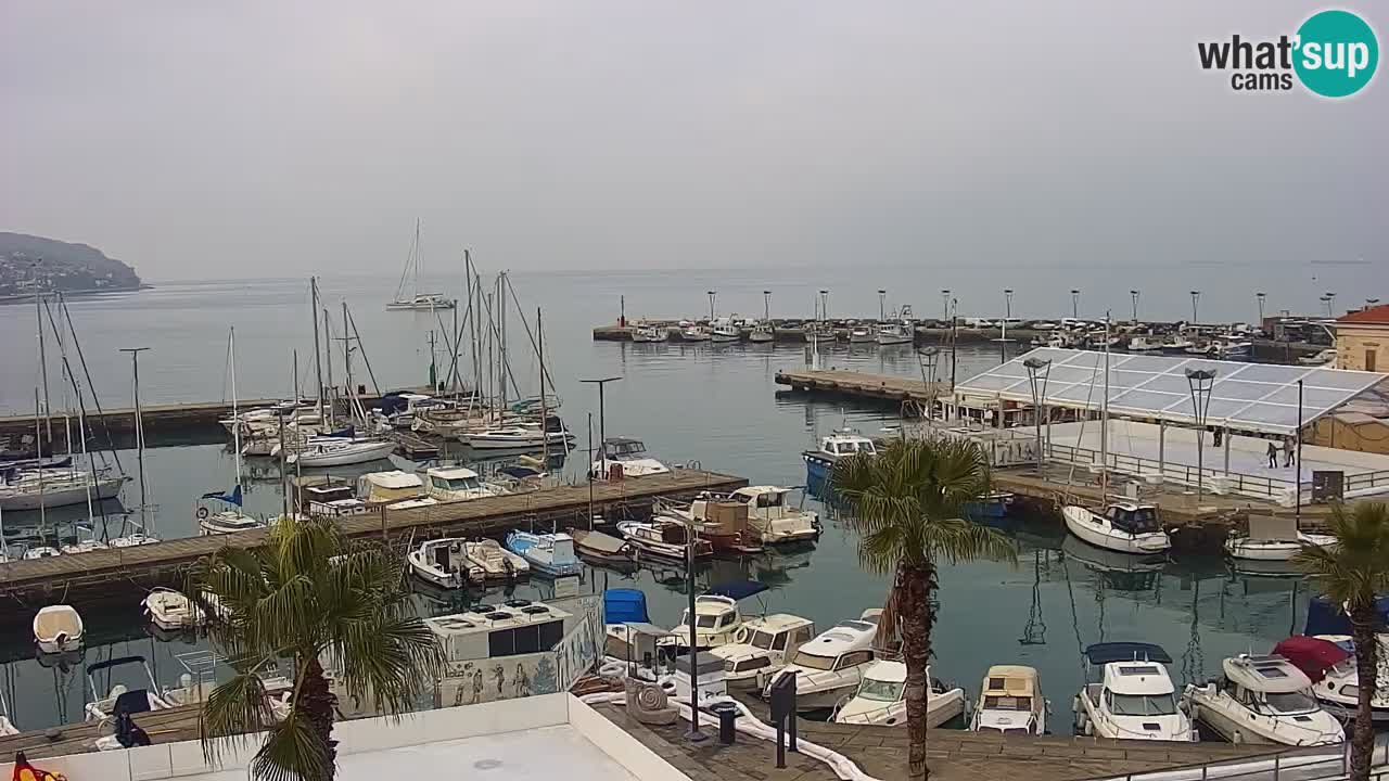 Webcam en vivo del Puerto de Koper – puerto de carga y cruceros – Eslovenia